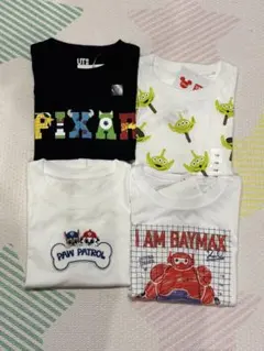 ユニクロ　110cm Tシャツ　4点セット　未使用