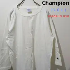 チャンピオン　アメリカ製　7分袖　ヘビーウェイト　Champion