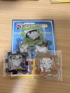 コナン展　 ランダムアクリルパズルコレクション　服部平次　鈴木園子　京極真