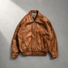 vintage real leather jacket a2 g1 短丈 本革のサムネイル