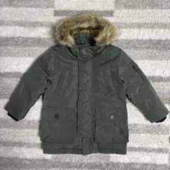 ZARA kids ザラキッズ　ダウンジャケット　ダウンコート　カーキ　116