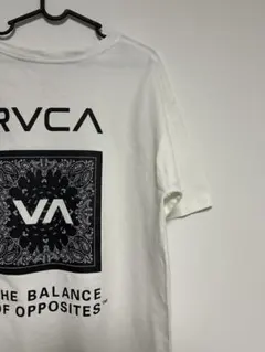 ✨美品✨　ルーカ　半袖Tシャツ　ペイズリー　デカロゴ　ホワイト　Mのサムネイル