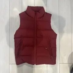 UNIQLO 赤 ダウンベスト Mサイズ