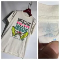80's LIVING EPISTLES クリスチャン　JESUS 宗教Tシャツ
