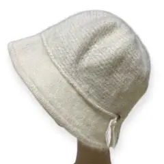 Edele ホワイト バケットハット 約57.5cm