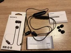 SONY WI-C100 ワイヤレスイヤホン ブラック