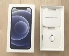 iPhone 12 mini 空箱　128GB ブラック　SIMピン付き