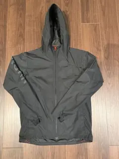 adidas Climastorm ナイロンジャケット 黒 L