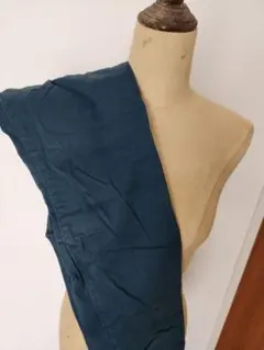 UNIQLO スキニーパンツ 青緑色 23インチ