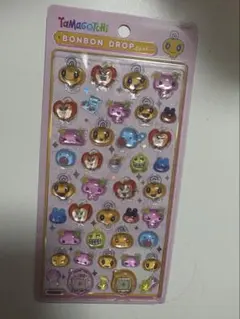 ボンボンドロップシール　めめっち　たまごっち