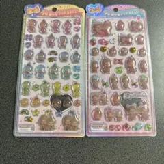 【正規品】もんちっち モンチッチ うるちゅるPOPSEAL 2枚セット