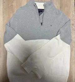TOMMY HILFIGER ハーフジップ　ニットセーター