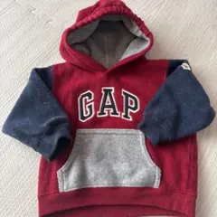 GAP フード付きトレーナー 6-12ヶ月 赤