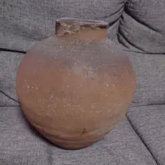 【出土品】大型 土師器 壺 (久保村上野出土) 幅20cm 遺跡発掘 古美術 出土品】大型 土師器 壺 (久保村上野出土) 幅20cm 遺跡発掘 古美術