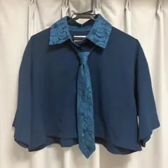 HARE イソザイネクタイツキショートシャツ ブルーグリーンのサムネイル