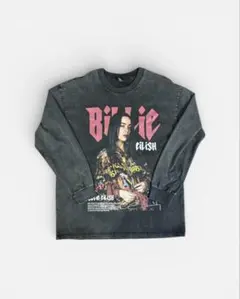 Billie EilishプリントロングTシャツ