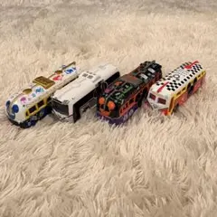 ディズニー リゾートクルーザー トミカ 4台 セット バス まとめ売り 限定