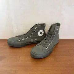極美品　コンバース　オールスター　22.5センチ　オリーブ　キャンバス 701