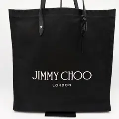 JIMMY CHOO トートバッグ キャンバス ロゴ 保管袋取説 - メルカリ
