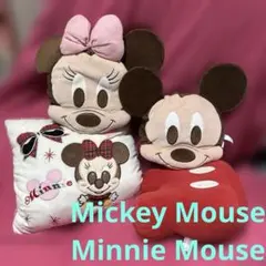 DISNEY Mickey Mouse Minnie Mouse クッション
