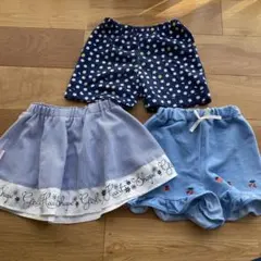 スカート ショートパンツ