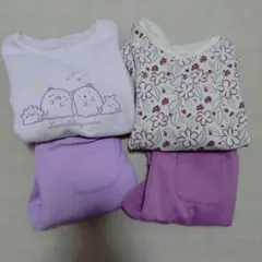 ユニクロ　すみっコぐらし　パジャマ　110