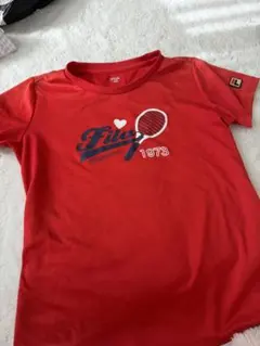 Fila テニス Tシャツ レッド