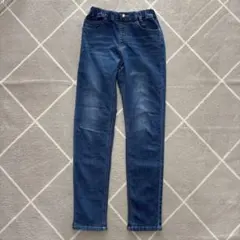 150cm デニム ストレートパンツ　ブランシェス