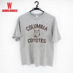 【美品】WAREHOUSE Tシャツ COYOTES 4601 L グレー