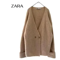 ZARAウール羊毛長袖カーディガン羽織春アウターギャルデート