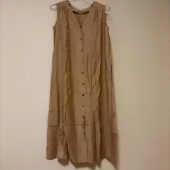 アーバンリサーチ DOORS リネンオールインワン ベージュ - メルカリ