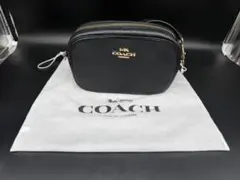 ◻︎【美品】COACH コーチ ショルダーバッグ ブラック CA207のサムネイル