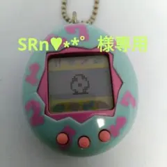 動作確認済 たまごっち 初代 1996年 水色 ピンク色 数字柄