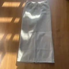 IÉNA ベージュ　ウール　スカート ロング丈