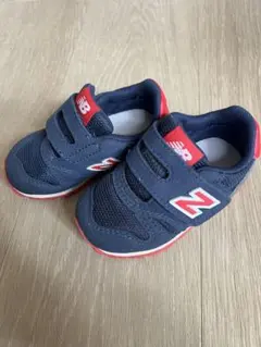 New Balance ネイビー/レッド スニーカー