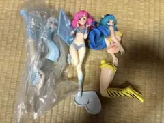 うる星やつら　プライズフィギュア　3個　ラム　ユキ　ラン