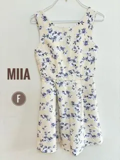 超美品☆【MIIA】花柄 ノースリーブ ワンピースのサムネイル