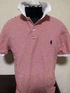 ラルフローレン　ポロシャツ　ボーダー　Lサイズ