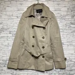 INDIVI ベージュ トレンチコート 38 レディース　ジャケット　アウター