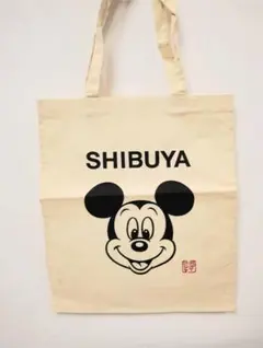 新品未使用　トートバッグ　渋谷　ミッキー　ディズニー　エコバッグ
