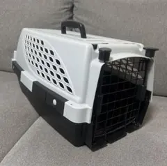 ペットスイートＳグレー犬猫うさぎキャリーバッグキャリーケースクレート4.5kまで