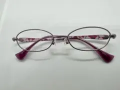 メガネフレーム　メタリックパープル