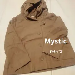 コート　キャメル　フード付き