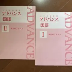 アドバンス 国語 I II セット