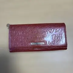 SAMANTHA THAVASA エンボス長財布 レッド