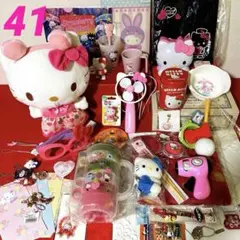 ❤️ハローキティ おまとめグッズセット　41点　ご当地キティ　キティぬいぐるみ￼