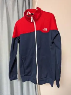 ​【THE NORTH FACE】トラックジャケット ネイビー×レッド Lサイズ