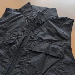 GU ナイロンベスト ブラック XXL