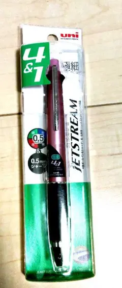uni JETSTREAM 4&1 ボールペン シャープペン ピンク