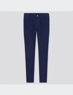 ユニクロ　ウルトラストレッチデニムレギンスパンツ　丈標準　ブルー